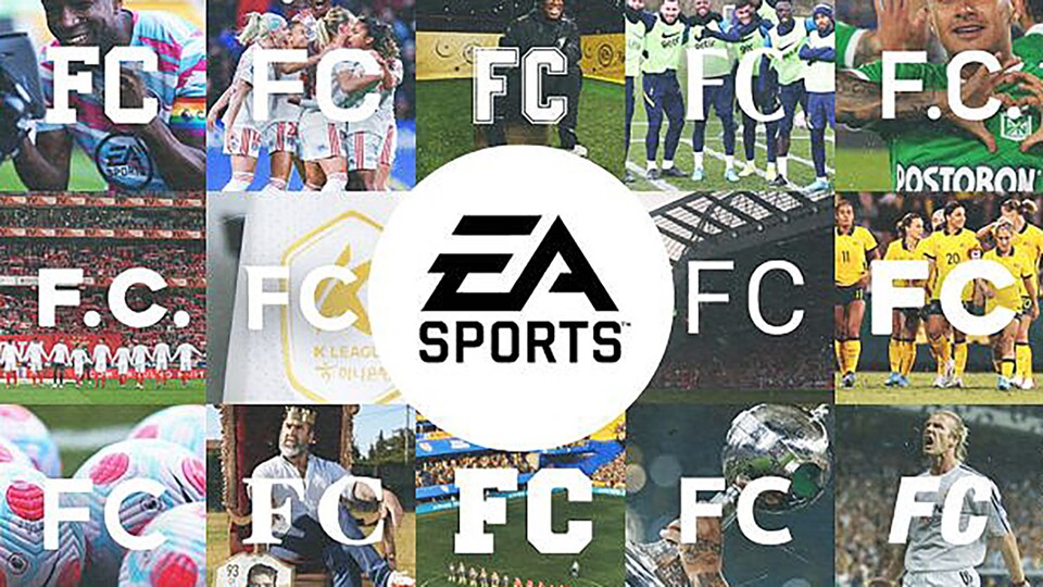EA Sports FC ist der neue Name der Fußballreihe von Electronic Arts. Jetzt gibts das offizielle Logo.
