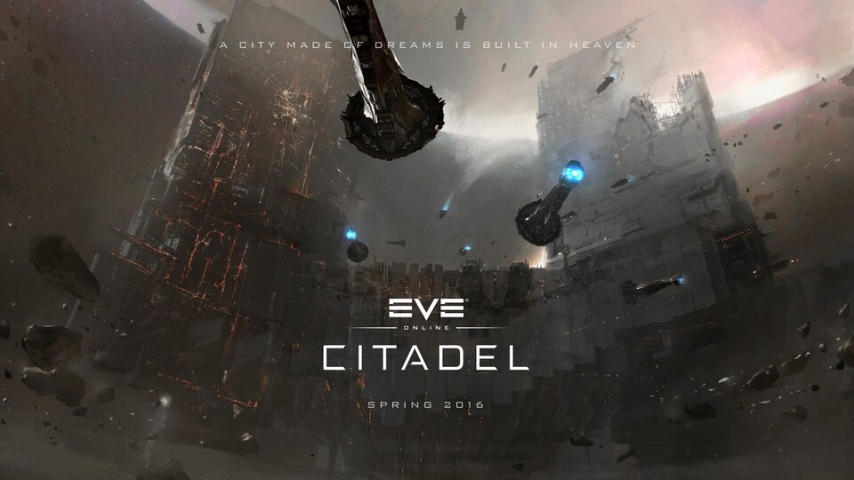Die Zitadellen sind die größten Bauwerke in Eve Online.