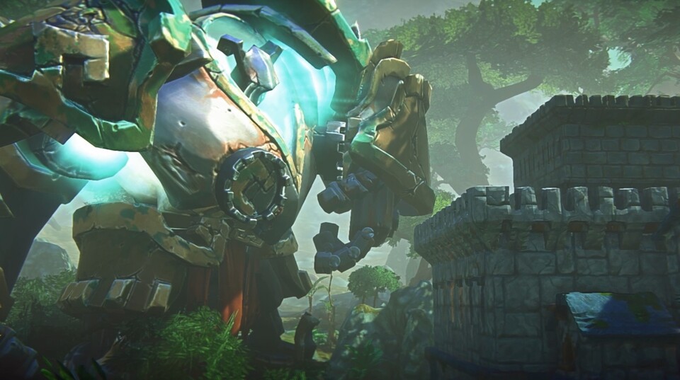 EverQuest Next Landmark bietet auch Kampf.