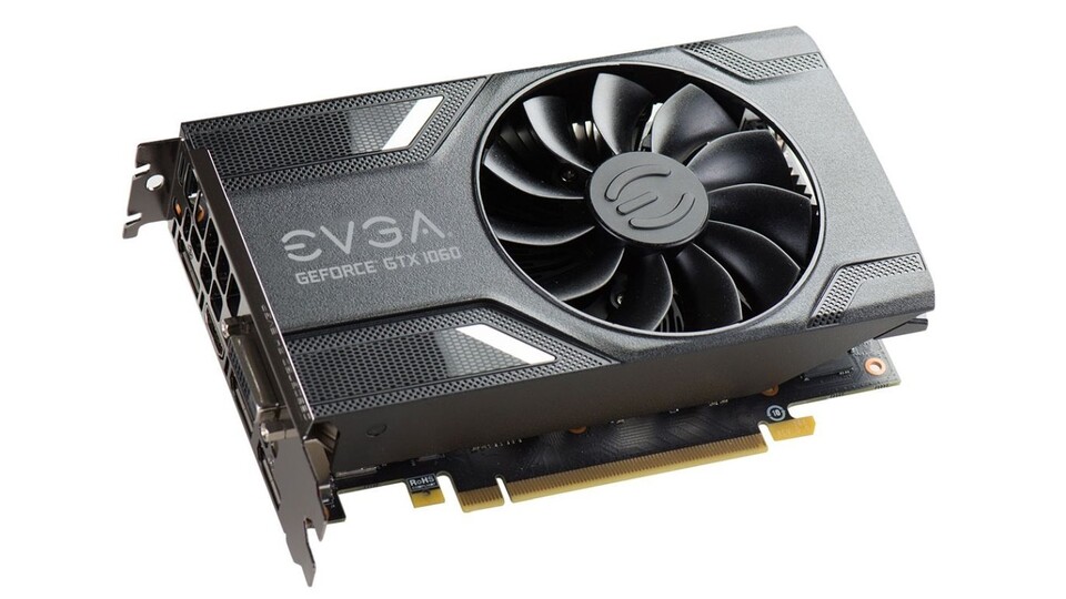 Die EVGA GeForce GTX 1060 Gaming ist mit 6,0 GByte GDDR5-VRAM bestückt und eignet sich gut fürs Gaming in Full HD.