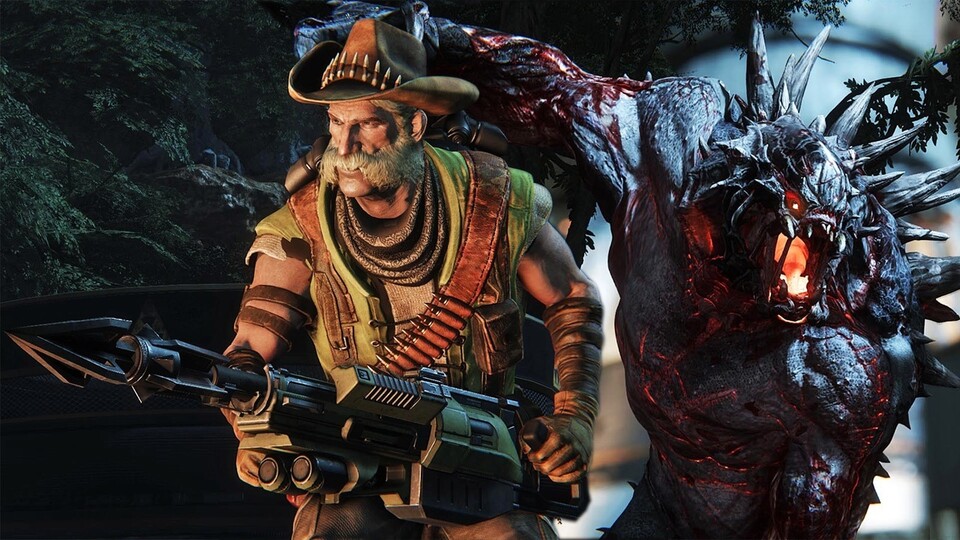 Evolve wird nach der Veröffentlichung DLC-Inhalte bieten - allerdings nur neue Monster und Jäger, weitere Maps werden kostenlos veröffentlicht.