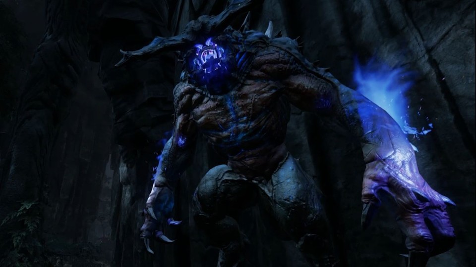 Evolve - Gameplay-Video stellt die Fähigkeiten des Monsters »Meteor Goliath« vor