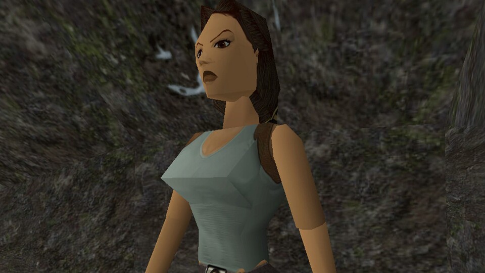 Lara Croft in jung