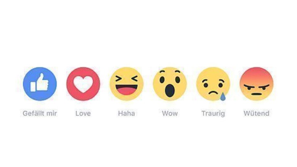 Likes sind weniger wichtig für Facebook als die anderen Reaktionen.
