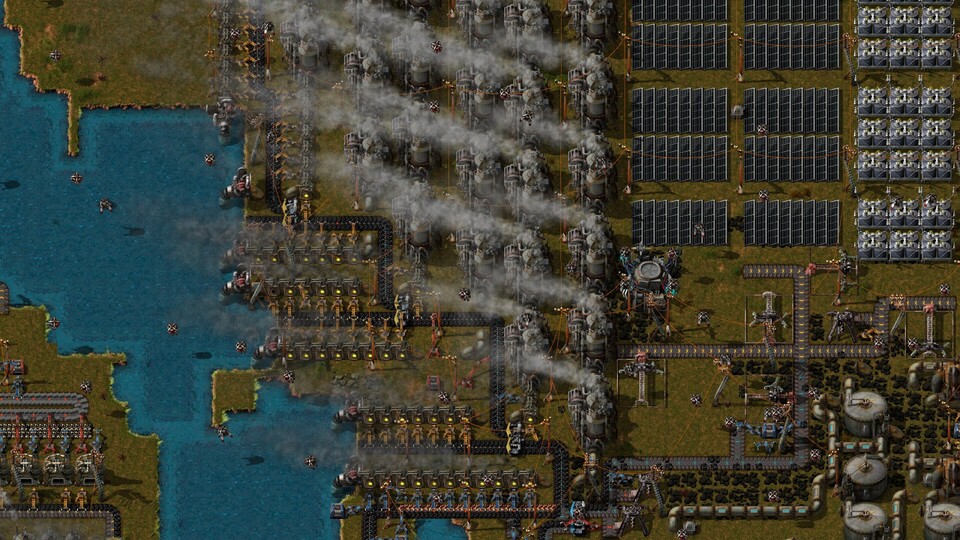 Factorio ist ein Sci-Fi-Aufbauspiel im Early Access, das auf Steam schon jetzt äußerst beliebt ist.