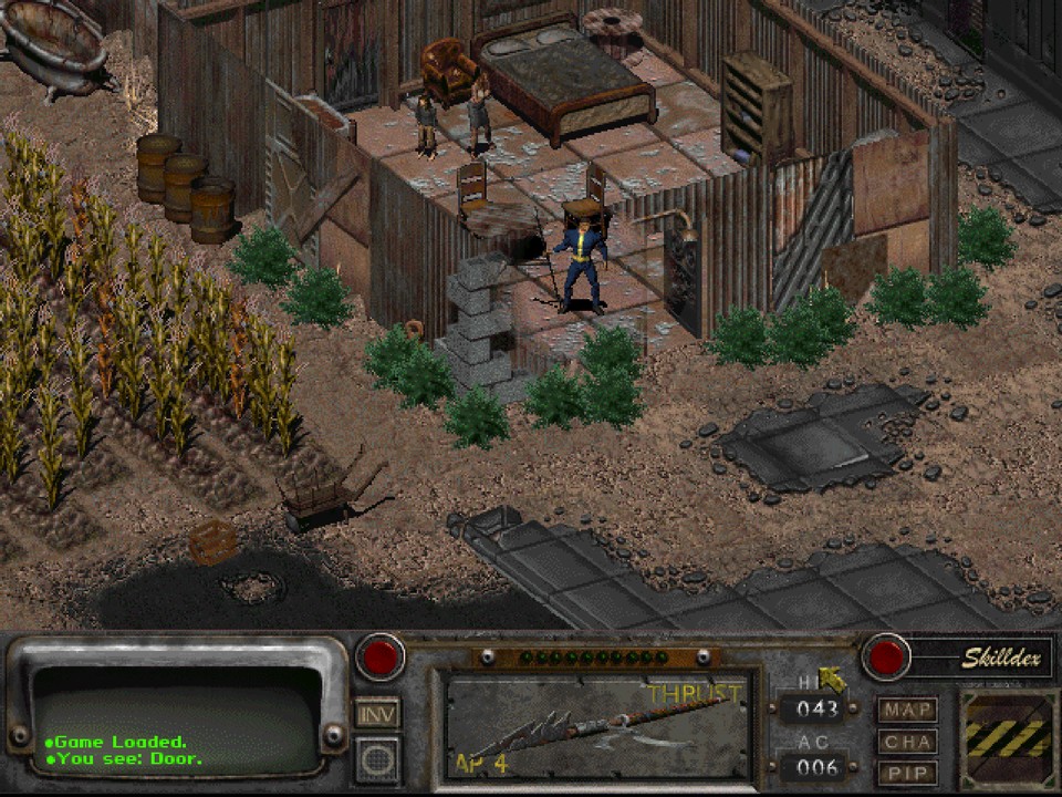 Das User Interface aus Fallout 2 erinnert stark an den kommenden Titel von New Blood.