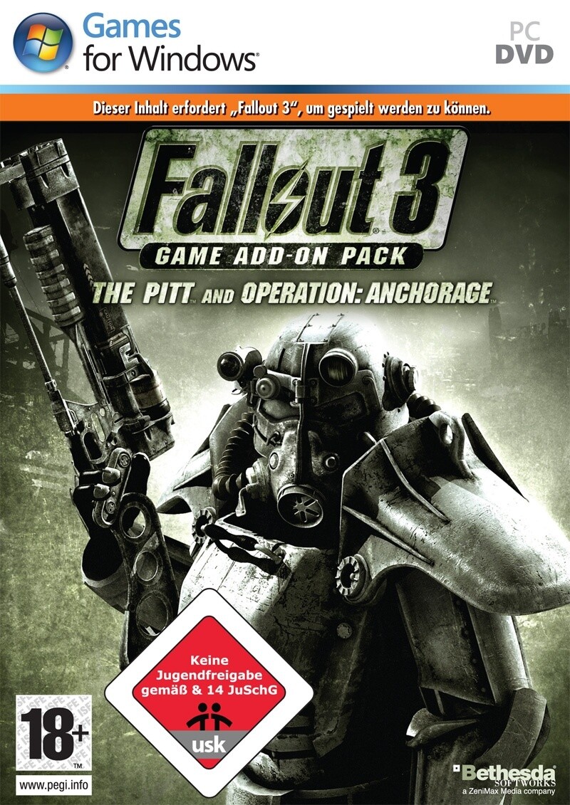 Als Download erfolgreich und deshalb jetzt auch im Laden: Fallout-3-Addons.