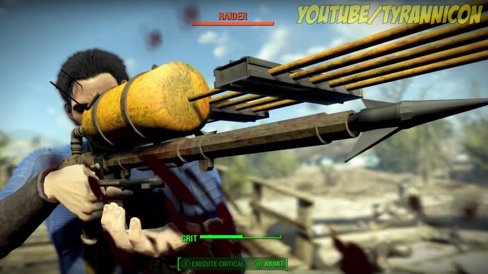 Ein Modder hat eine versteckte Waffe in Fallout 4 entdeckt.