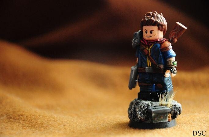 Diese inoffizielle Lego-Figur zum Rollenspiel Fallout 4 sieht beeindruckend gut aus.