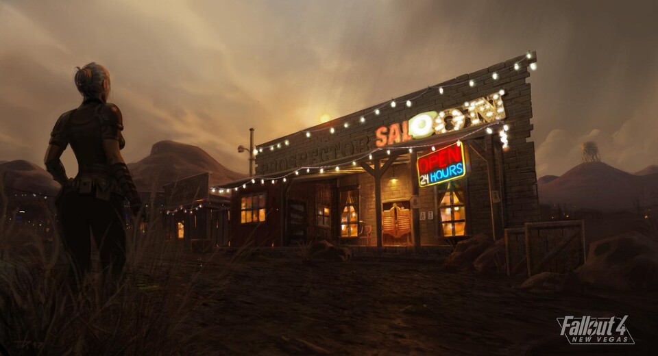 Der Prospector Saloon aus Good Springs: Jedes gute Abenteuer braucht einen guten Drink.