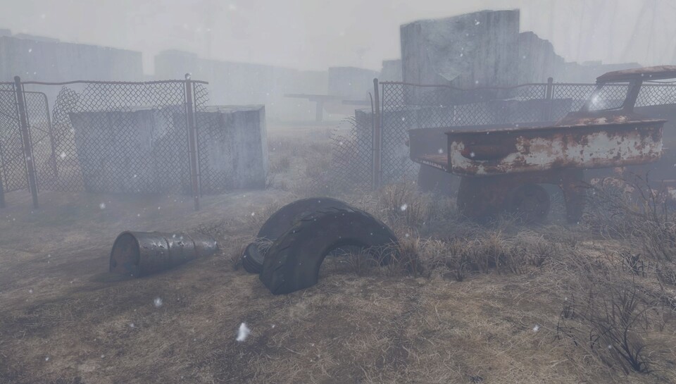 Vivid Weathers : Vivid Weathers fügt Fallout 4 viele neue Wetterarten hinzu, darunter auch Schnee.