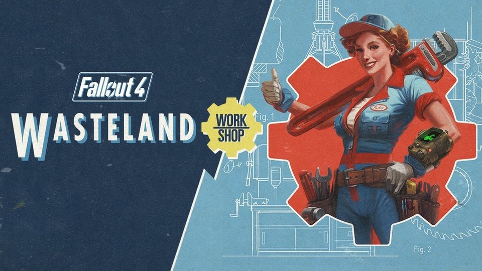 Der Fallout-4-DLC Wasteland Workshop erscheint am 12. April 2016.