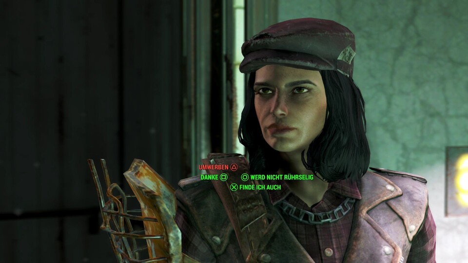 Gespräche verlaufen selten wirklich lippensynchron, hier erbt Fallout 4 alte Schwächen von Skyrim.