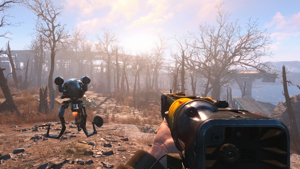 Sie fragen sich, wie diese Fallout-Szene im Winter aussehen würde? Eine neue Mod kann diese Frage beantworten und fügt dem Rollenspiel Jahreszeiten hinzu.