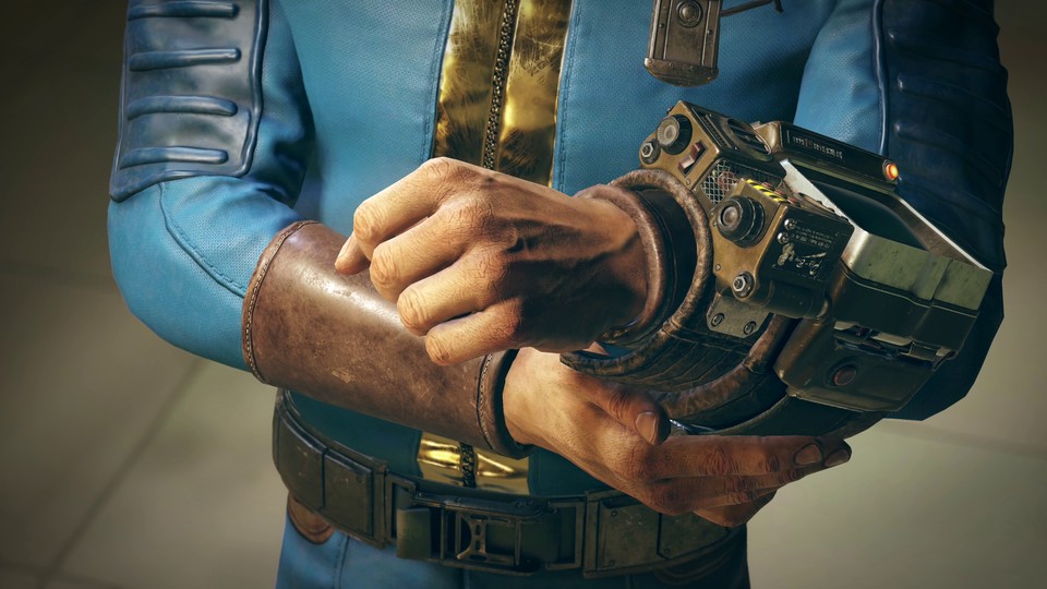 In der Welt von Fallout 76 sind alle menschlichen Charaktere andere Spieler, es gibt keine NPCs.