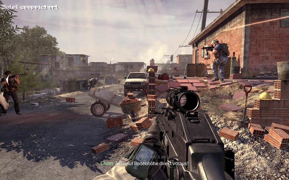 Eine der Hauptkritikpunkte der jüngsten Call of Duty-Spiele war immer die Länge der Solo-Kampagne. So lies sich Modern Warfare 2 (im Bild) in unter vier Stunden durchspielen.