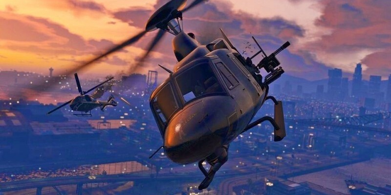 Der Valkyrie ist mit 2,85 Mio. GTA-Dollar nicht gerade günstig, hat aber auch zwei Miniguns sowie eine Frontkanone an Bord.