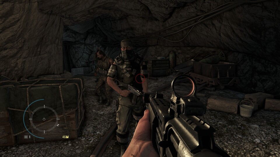 Far Cry 3 mal ganz anders: Die knallroten Uniformen sind Geschichte, ebenso die Minimap.