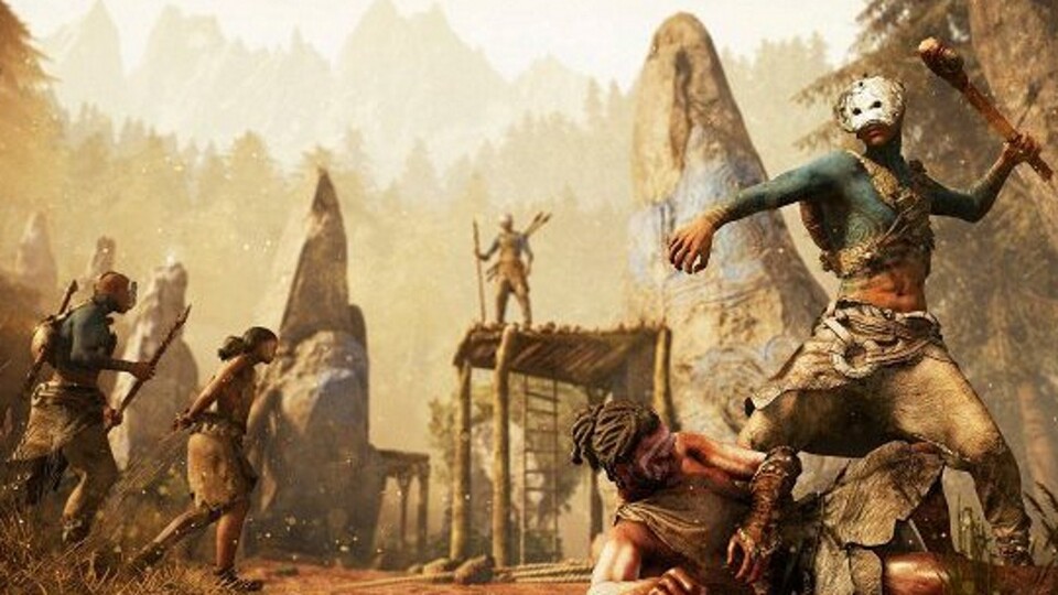 Das von Ubisoft angeteaserte Steinzeit-Spiel ist Far Cry Primal.