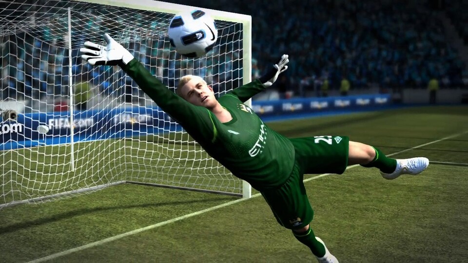 Spieler von Manchester City werden in FIFA 12 besonders detailliert dargestellt.