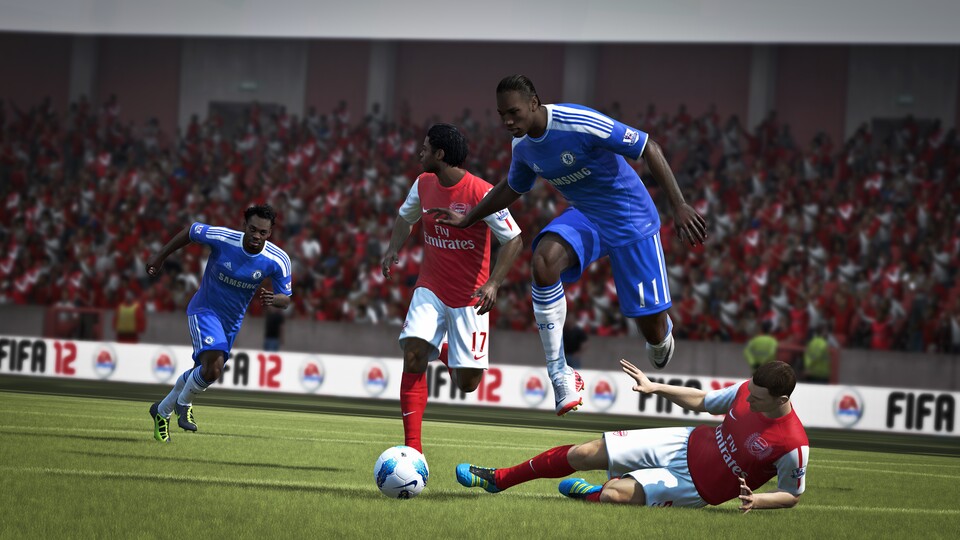 FIFA 12 bietet zahlreiche Ligen, Mannschaften und Stadien.