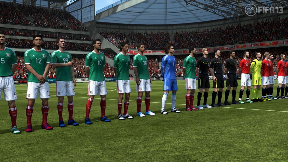 Über 500 Mannschaften wird Electronic Arts für FIFA 13 lizenzieren.