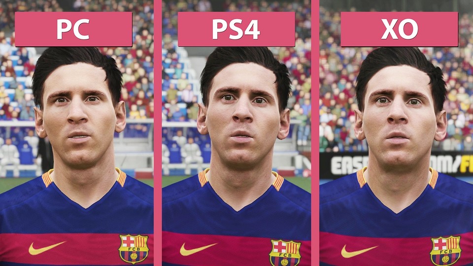 FIFA 16 - PC gegen PS4 und Xbox One im Grafikvergleich