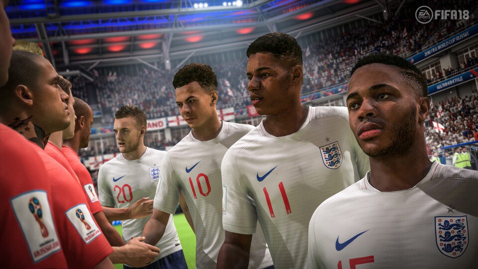 An den grundsätzlichen Qualitäten von FIFA 18 hat der Patch nichts verändert. Die Spielermodelle sehen zum Beispiel immer noch klasse aus.
