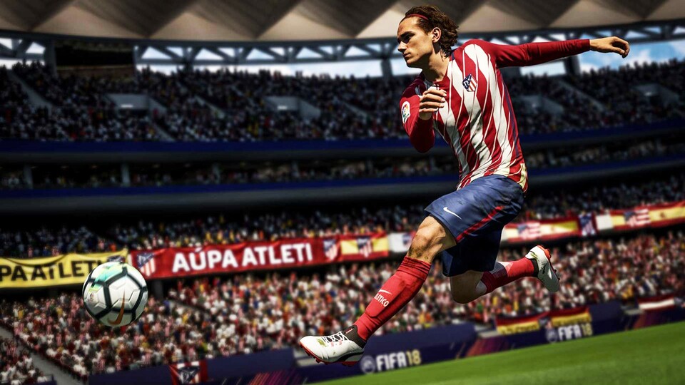 Stürmer wie Antoine Griezmann sollen es in FIFA 18 künftig mit einer stärkeren Verteidigung zu tun bekommen.