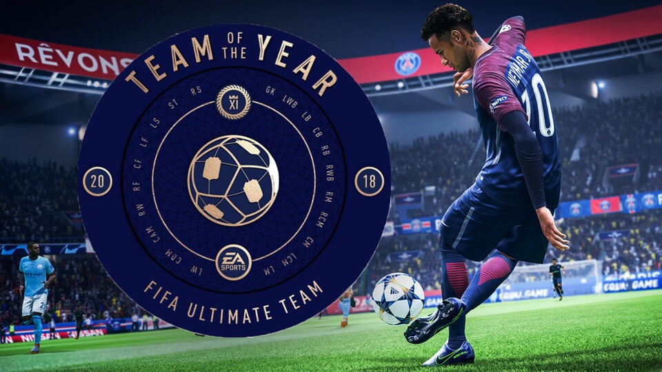 Im Team of the Year finden wir die stärksten Karten von FIFA 19.