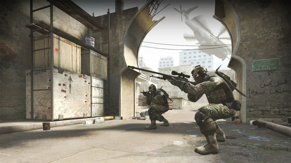 Auch im Online-Shooter Counter-Strike kippen manche Partien völlig überraschend – die Spieler führen das jedoch auf die erhöhte Drucksituation am Ende der Gefechte zurück.