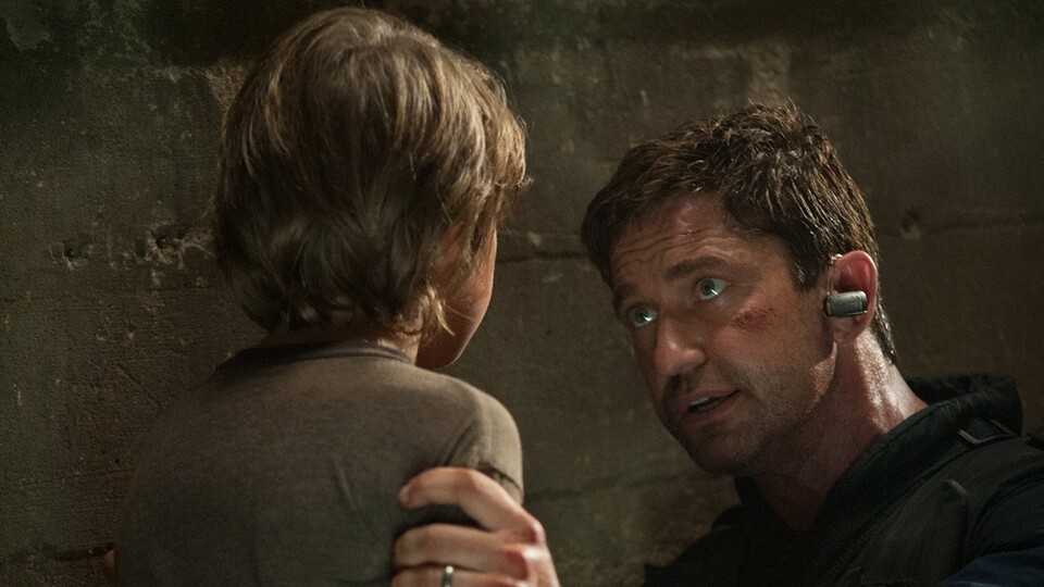 Gerard Butler im Actionfilm Olympus Has Fallen.