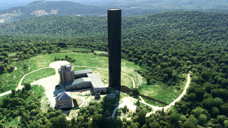 Sendeturm Brocken on MSFS heute