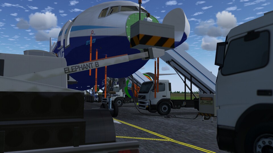 FlightGear sieht vielleicht Grafikmäßig nicht so gut aus wie der MS Flight Simulator, überzeugt aber mit seiner Flugphysik. (Bildquelle: FlightGear Wiki)