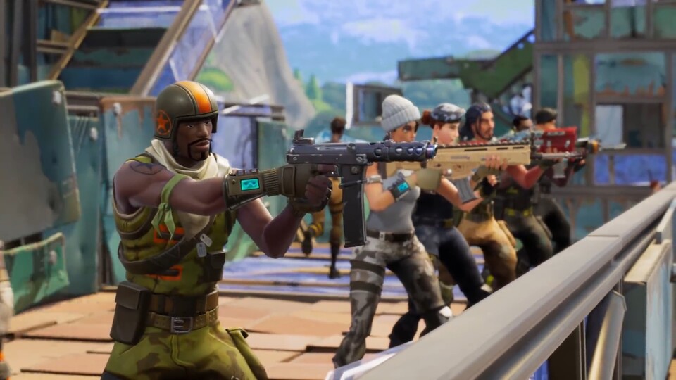 Das Waffen-Balancing in Fortnite: Battle Royale wird vor Veränderungen einem öffentlichen Test unterzogen.