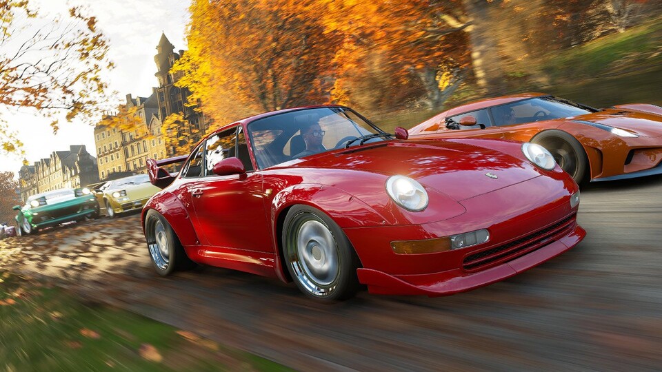 Mit einem Porsche durch den britischen Herbst rasen? In Forza Horizon 4 ist das demnächst kein Problem.