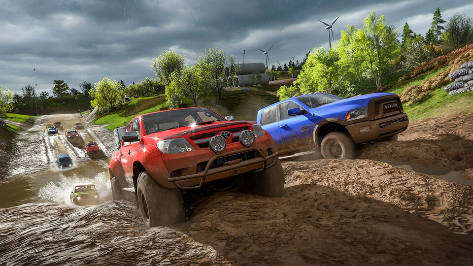 Der Fuhrpark von Forza Horizon 4 umfasst zum Release 460 Fahrzeuge.