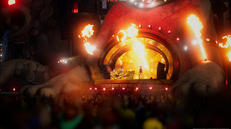 Fuser will Festival-Kultur feiern und bietet imposante Bühnenshows der Marke Rammstein. 