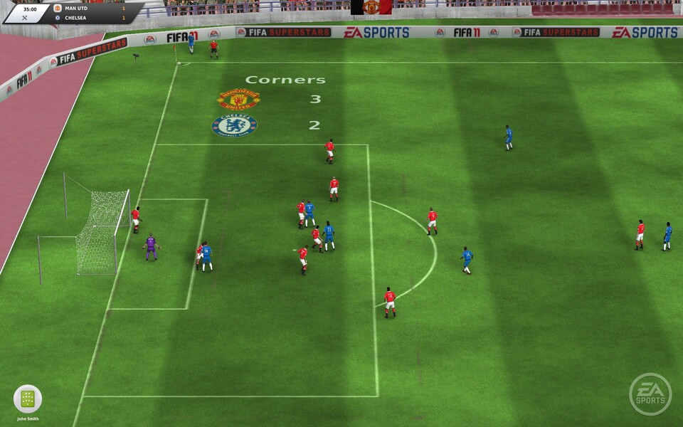 Laut Entwickler Bright Future wird die 3D-Grafik beim Fussball Manager 12 verbessert.