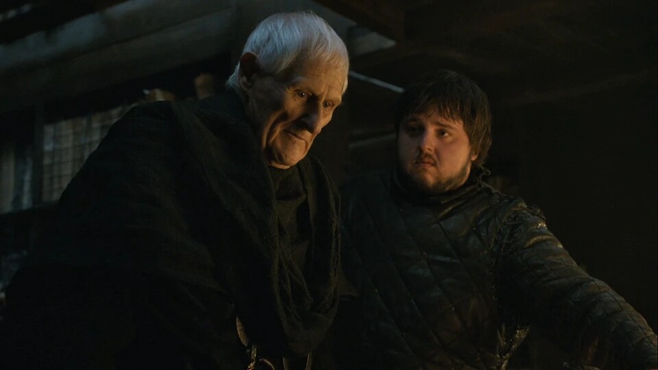 Erinnert ihr euch noch an Maester Aemon Targaryen (Peter Vaughan) der Schwarzen Festung in Game of Thrones? Dabei handelt es sich um den Bruder von Aegon - einem der Titelhelden von Dunk and Egg. Bildquelle: HBO
