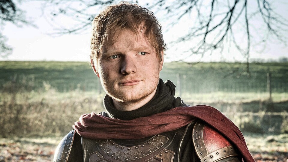 Ed Sheeran verkörperte in Staffel 7 von Game of Thrones einen singenden Lannister-Soldaten namens Eddy.