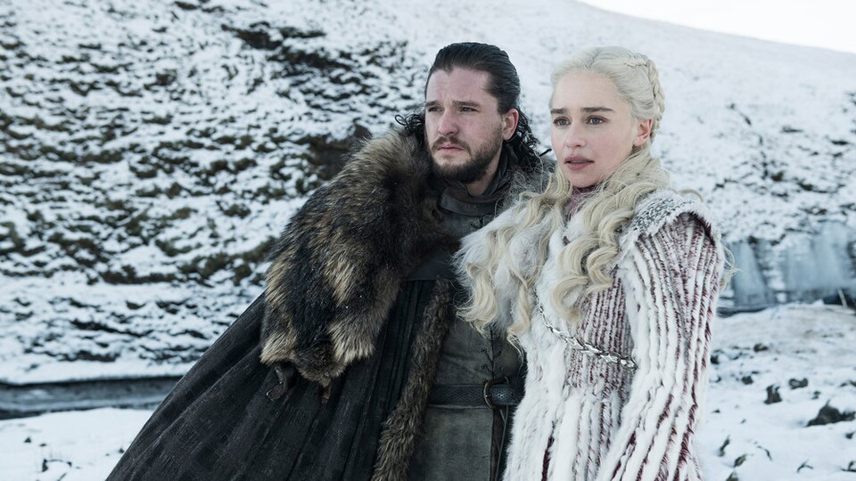 Jon und Daenerys blicken gemeinsam in ihr ungewisses Staffel-8-Schicksal.