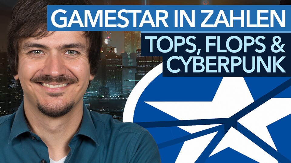 GameStar (Plus) in Zahlen 2020: Tops, Flops - und sehr viel Cyberpunk