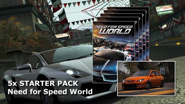 Wir verlosen 5x Starter Packs für Need for Speed World.