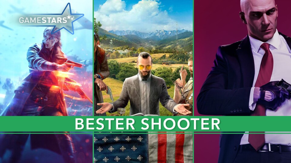Die GameStar-Leser haben die 3 besten Shooter bei den GameStars 2018 gewählt.