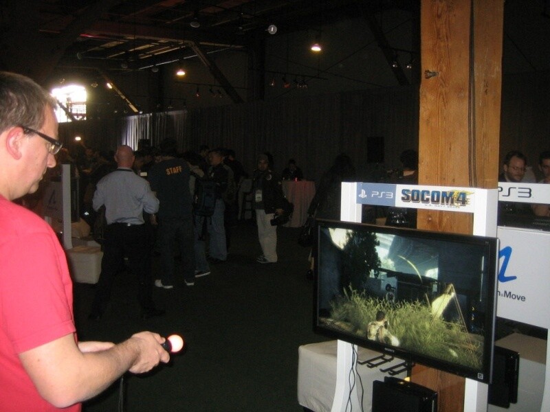 GDC 2010: Auf Sonys großer Move-Enthüllung abseits der eigentlichen GDC konnten wir schon mal Socom 4 Probe spielen – geht gut!