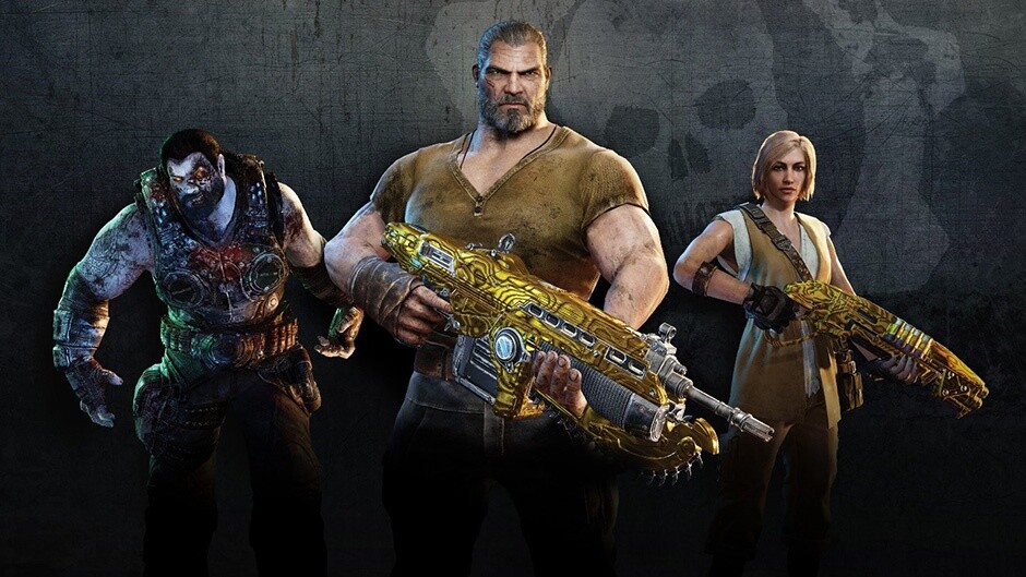 Diese drei Charaktere aus dem ? »Brothers to the End Elite Gear Pack« erhalten Vorbesteller von Gears of War 4. ?