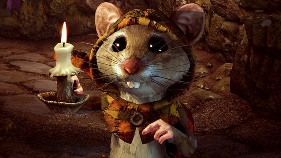 Die Maus Tilo ist der kleine Held von Ghost of a Tale.