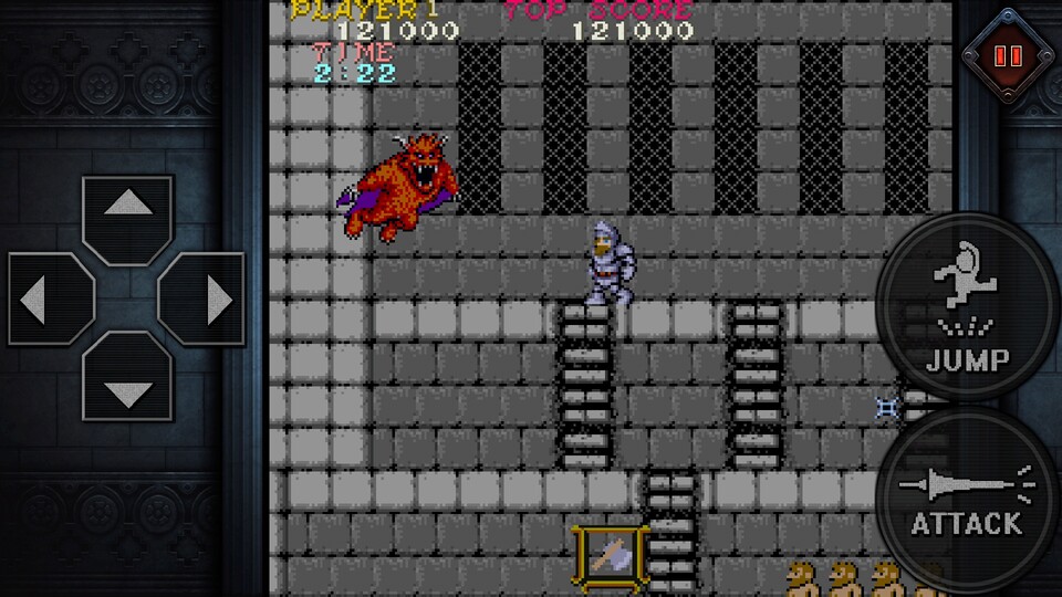Der Nintendo-Klassiker Ghost'n Goblins ist jetzt für unterwegs verfügbar. Capcom hat das NES-Spiel für iOS und Android veröffentlicht.