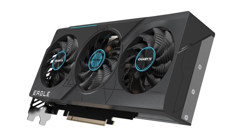 Das Windforce-Kühlsystem mit drei tüchtigen Lüftern stellt sicher, dass die Gigabyte GeForce RTX 4070 stets die maximale Leistung abruft!